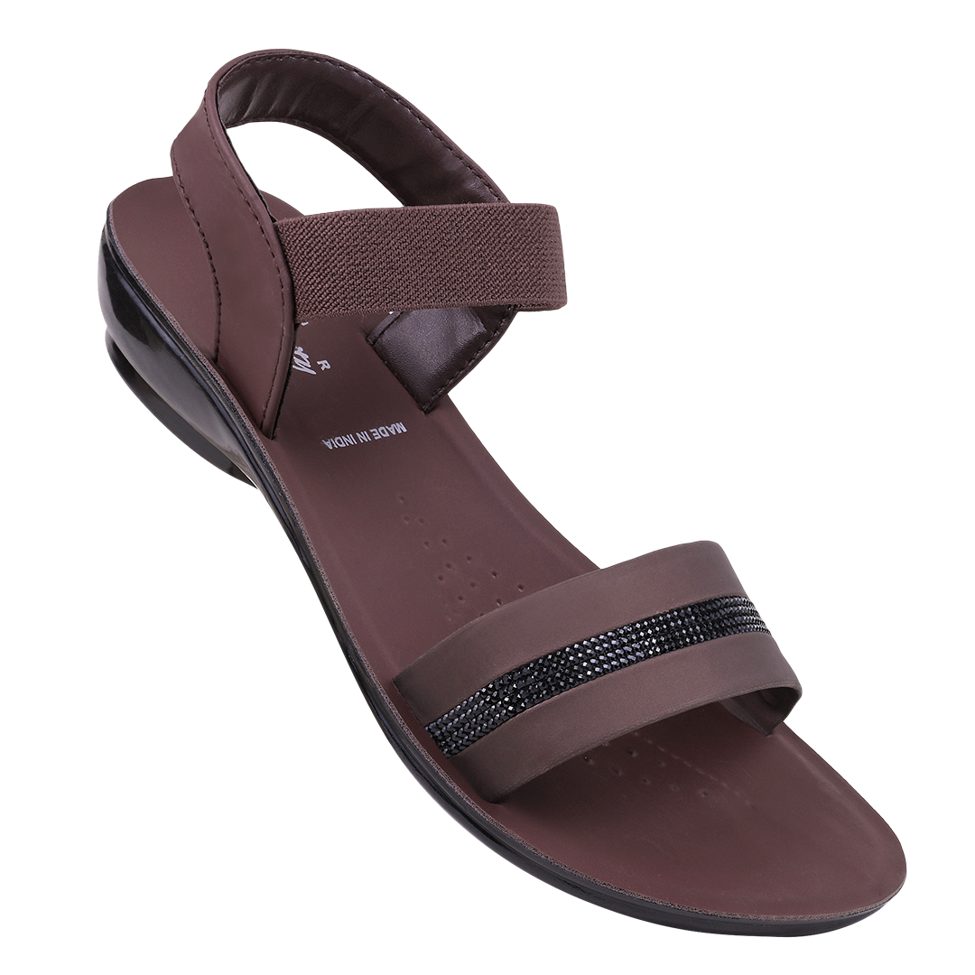 Ladies Pu Flat Sandals
