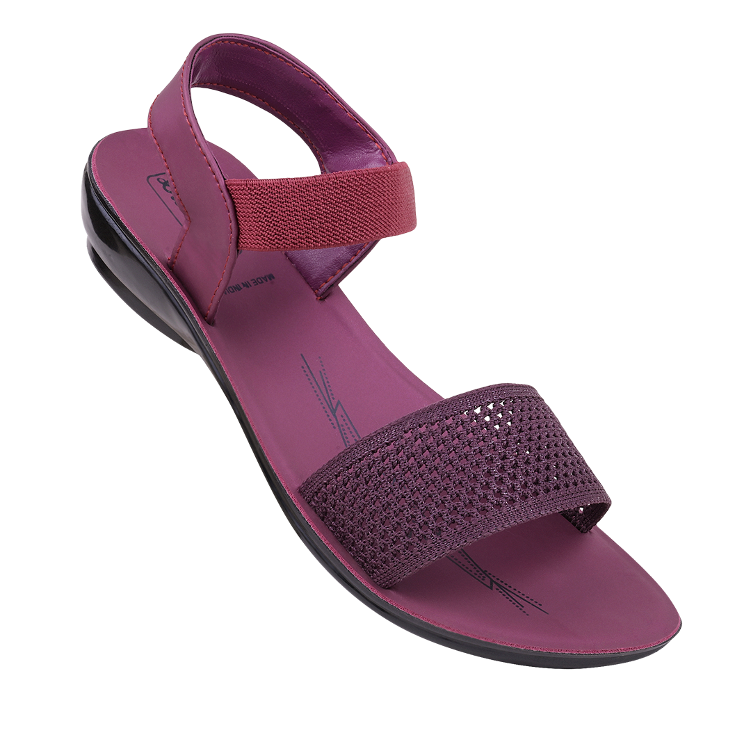 Ladies Pu Flat Sandals