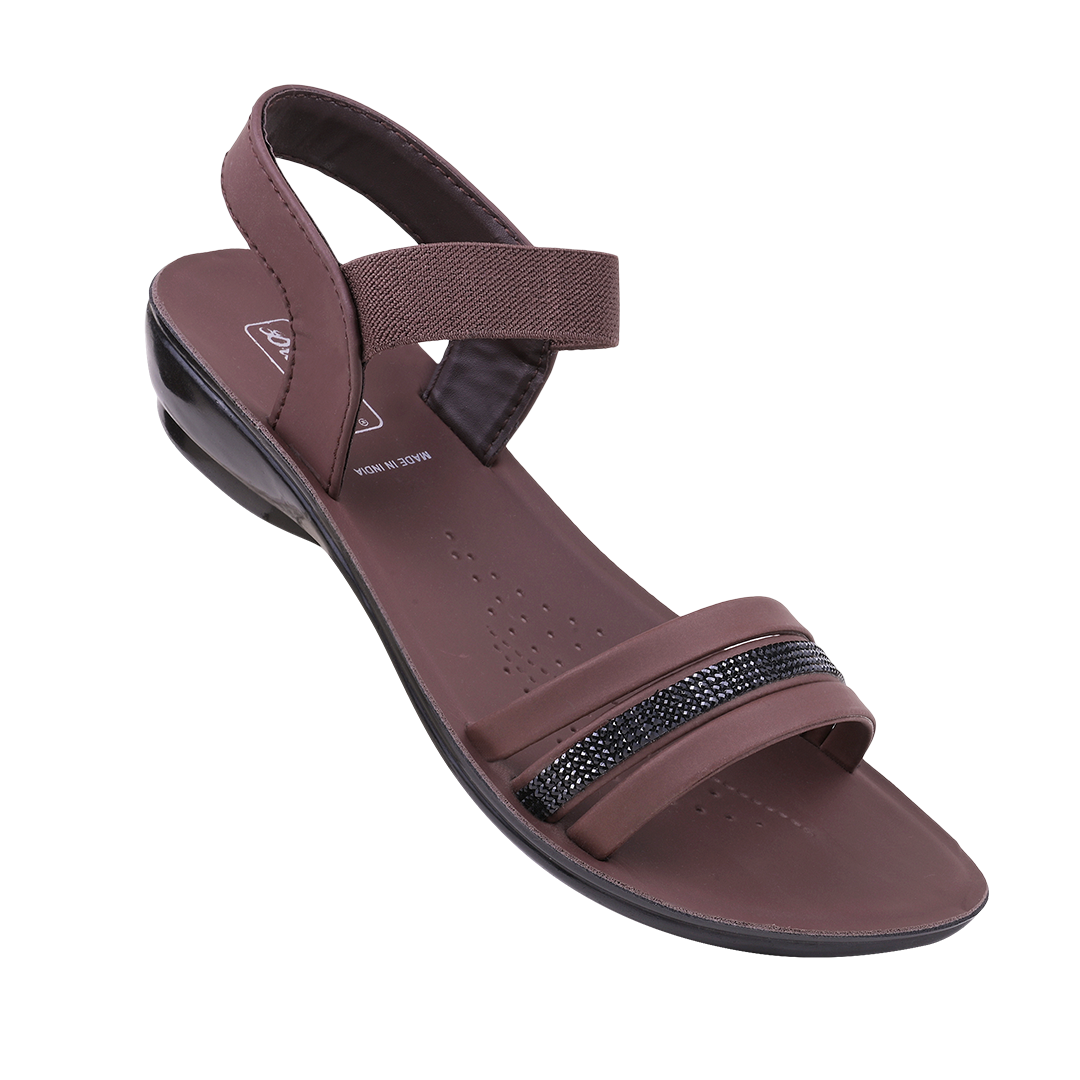 Ladies Pu Flat Sandals